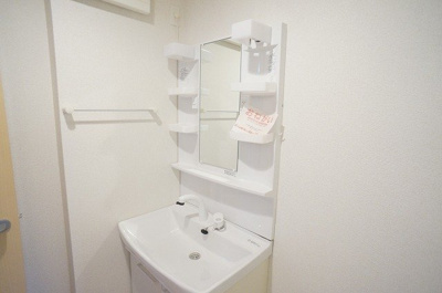 【洗面所】 | サンライズガーデン　Ａ | 洗面所です