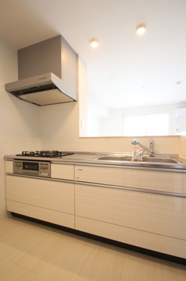 【キッチン】 | D-roomパークサイド吉塚(ディールームパークサイド吉塚) | 202 対面キッチン