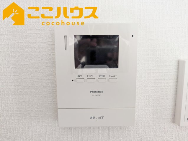 うるま市前原　いろどりアイタウン　新築戸建て　全4棟　3号棟の防犯設備
