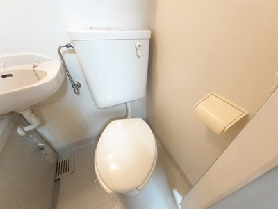 【トイレ】 | グリーンハイツカワムラⅢ | 落ち着いたトイレです