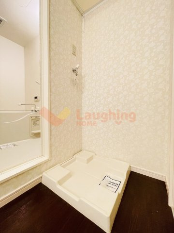 ルーチェ善導寺の洗面所|スペースが確保できる洗面所です