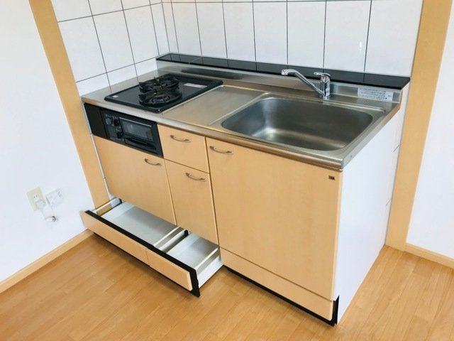 上益城郡御船町大字陣のアパートのキッチン