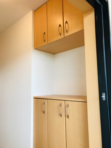 上益城郡御船町大字陣のアパートの玄関