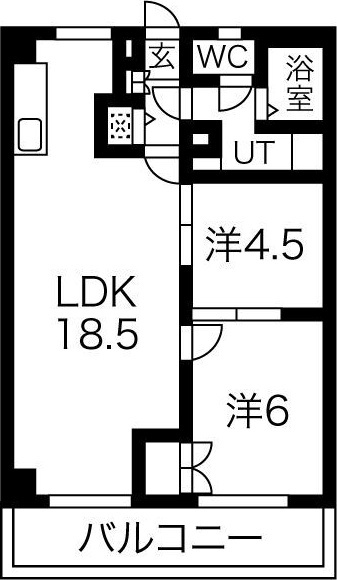 プリミエール平和ヶ丘の間取り