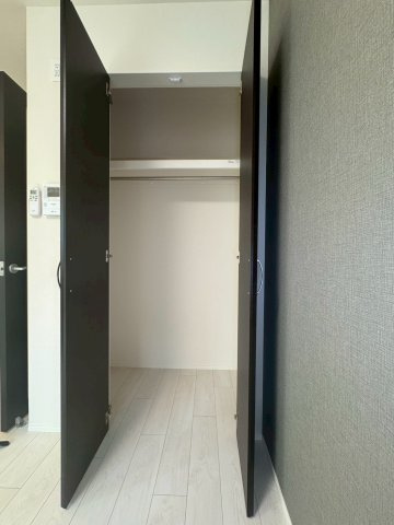 調布市富士見町４丁目のアパートの収納