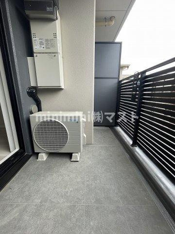 Louis Residence 天王寺町北のバルコニー