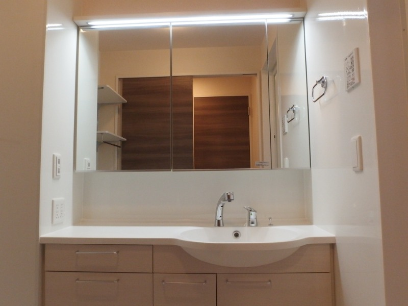 パピヨンAの洗面所