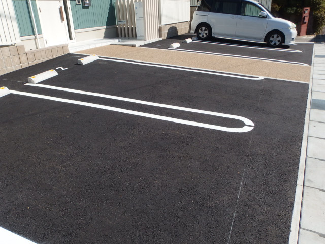 パピヨンAの駐車場