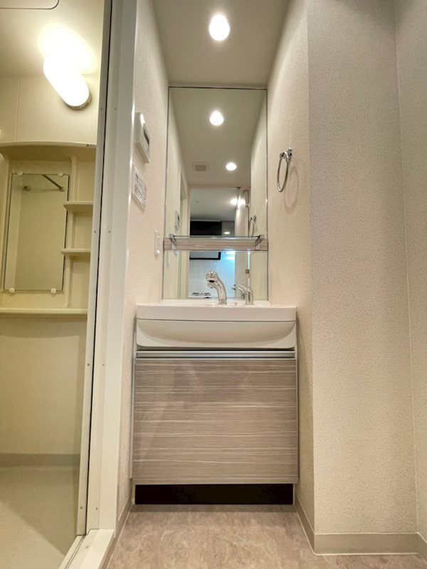 プレサンス三宮エレガンシアの洗面所