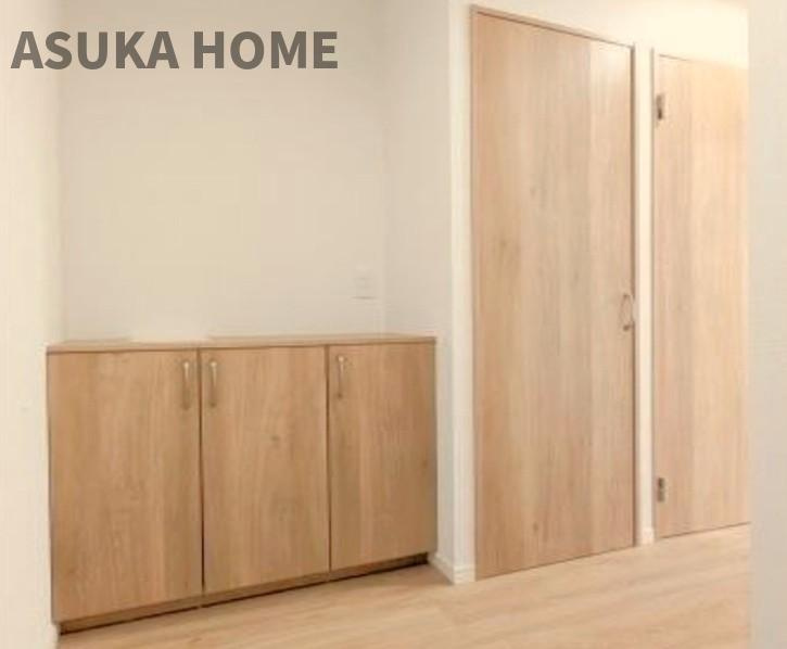 ハイラーク上大岡の収納|玄関にあるたっぷり収納設備です♪