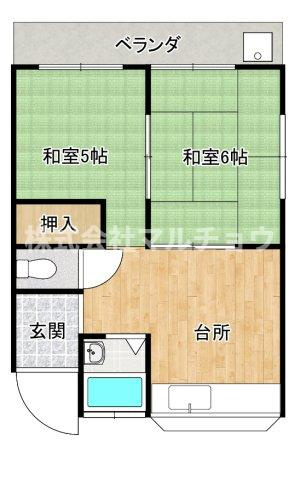 コーポ92の間取り