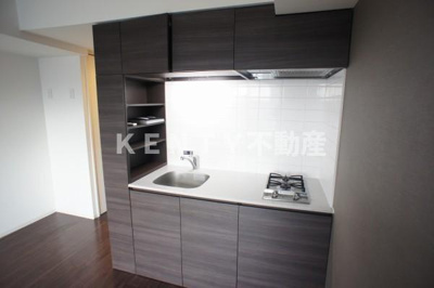 【キッチン】 | スタイリオ下丸子 | コンパクトなキッチンで掃除もラクラク