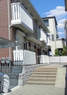ブランマンジェの玄関
