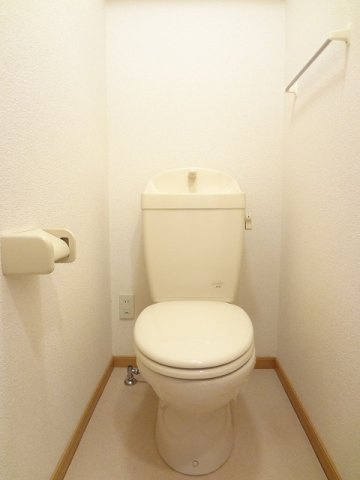 ルミナス藍住Ａのトイレ|落ち着いた色調のトイレです