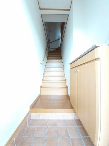 ブルートレイン篠原　Ｂの玄関|玄関です