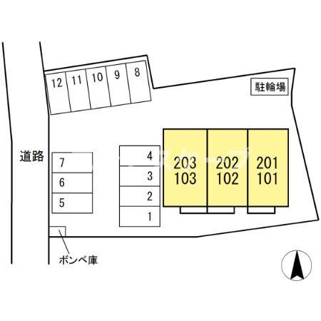 ファミールの区画図|高崎、前橋エリアのお部屋探しはエンドスケープまで！お客様の理想お聞かせ下さい♪