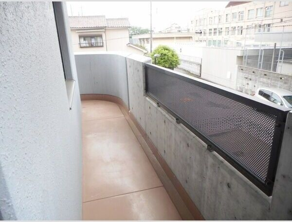 インディペンデンスハイツのバルコニー