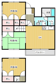【間取り】 | シェル井野