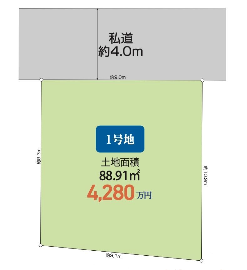 JR武蔵野線「西国分寺」条件付き土地の画像