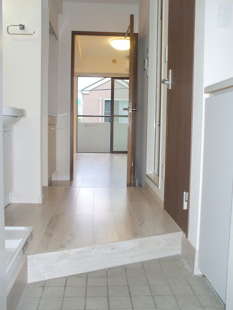 ライツ大森の玄関