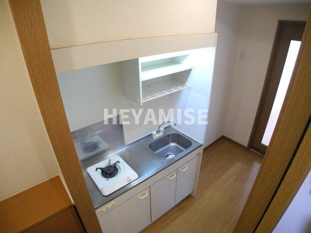 サンヒルズ壱番館のキッチン|※室内画像は別号室のもの