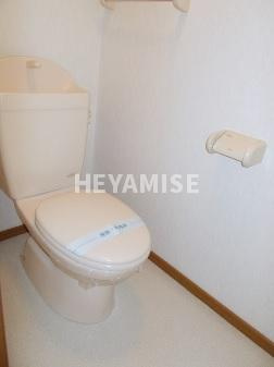 サンヒルズ壱番館のトイレ|※室内画像は別号室のもの