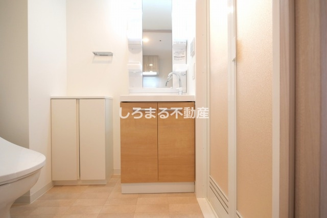 ワールドアイ大阪城EASTアドバンスの洗面所