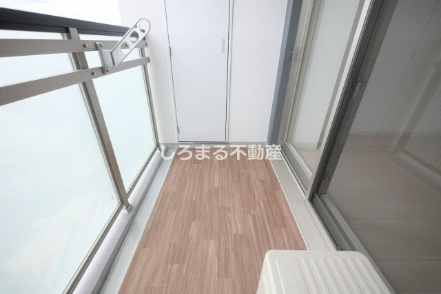 ワールドアイ大阪城EASTアドバンスのバルコニー