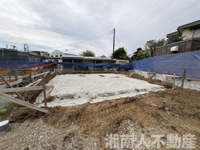 平塚市出縄  全10棟 東栄港南台　新築戸建の外観|現在建築中です