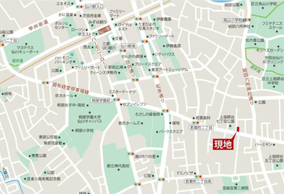 【地図】 | 仙川アパートメント