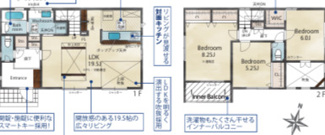  | 【名古屋市守山区天子田2丁目1409新築戸建2号棟】✨️仲介手数料無料✨️天子田小学校・大森中学校