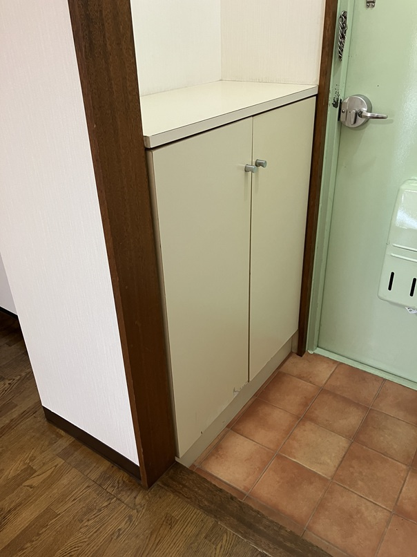 RGハイツⅠの玄関