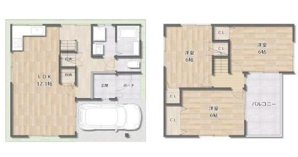 南野１丁目　中古一戸建ての間取り|間取り図はいかがですか？ご希望を叶える間取りですか？リビングの広さは？水回りの位置は？カウンターキッチン？など色々な情報が集約されています。弊社ではリフォームなどのご相談も承っております。