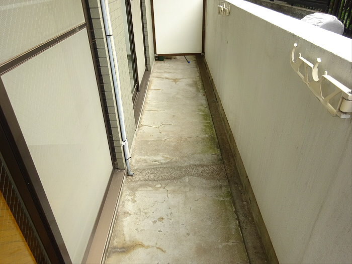 カーサヒビヤのバルコニー