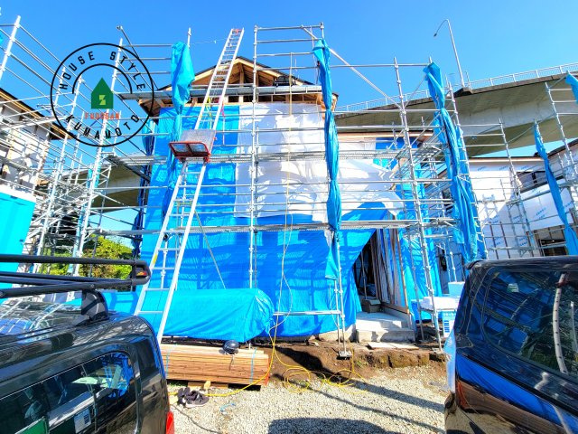 菊池郡大津町大字下町第2-3棟(2号棟)の外観|デザイン性のある外観です。