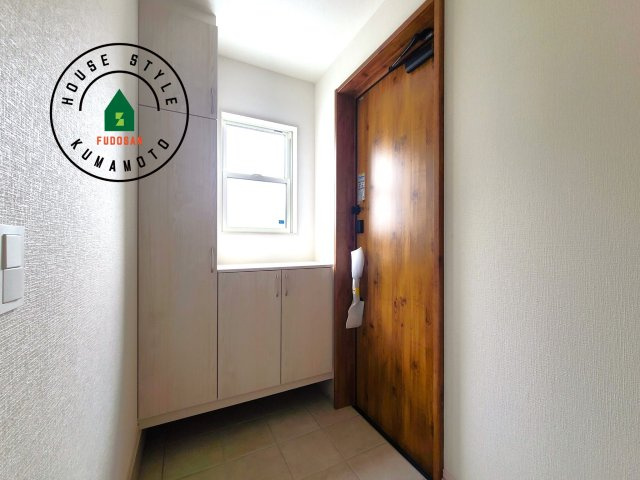 菊池郡大津町大字下町第2-3棟(3号棟)の内観：施工例|二重ロックでしっかり防犯対策ができます。