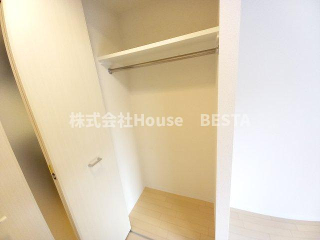 エステムプラザ神戸西Ⅴミラージュの収納