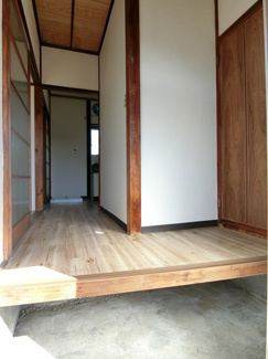 【玄関】 | 益子貸家（平屋） | きれいな玄関です