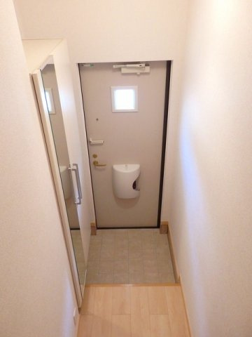 アプリコット　Ｃの玄関