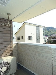 アプリコット　Ｃのバルコニー