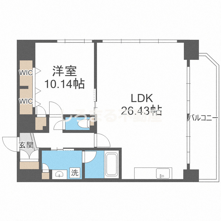 プレジオ鎗屋町の間取り