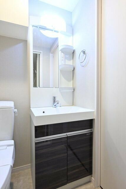 プレールドゥーク西川口の洗面所