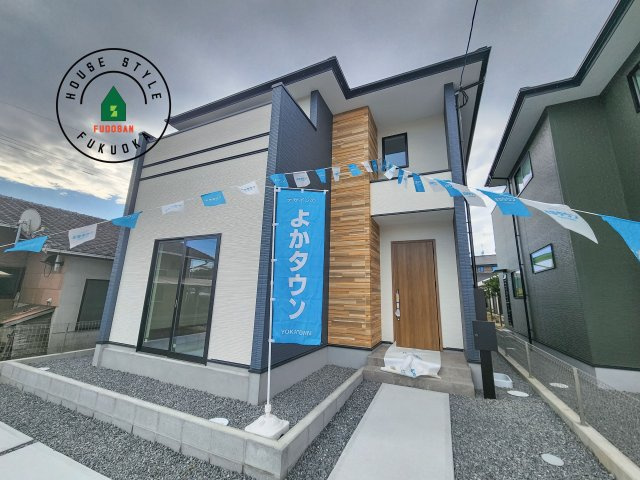 小郡市大保第4-2棟（1号棟）の前面道路含む現地写真|見学の時間などお気軽にお問い合わせ下さい。