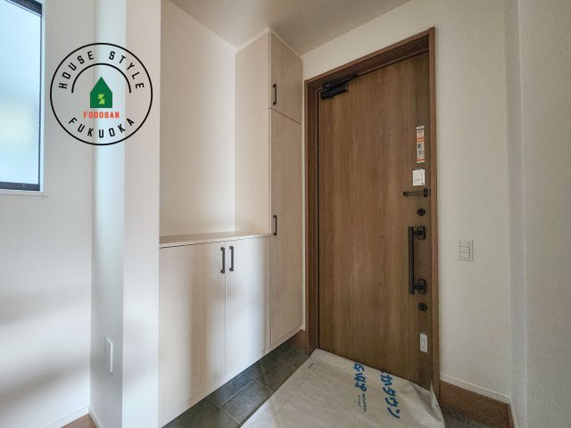 小郡市大保第4-2棟（1号棟）の防犯設備|二重ロックでしっかり防犯対策ができます。