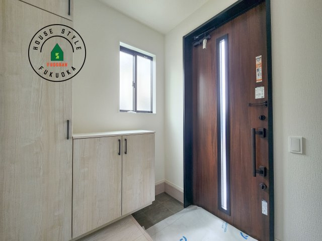 小郡市大保第4-2棟（2号棟）の防犯設備|二重ロックでしっかり防犯対策ができます。