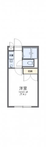 レオパレスＯＺＡＫＩの間取り
