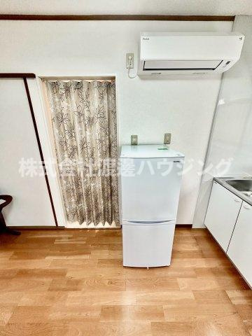 西宮市東鳴尾町１丁目の一戸建てのその他|冷蔵庫新品です。