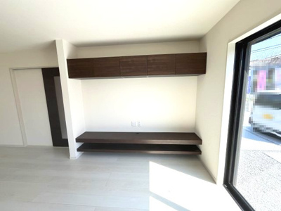 【居間・リビング】 | 【20万円ｷｬｯｼｭﾊﾞｯｸ対象物件】リーブルガーデン北葛城郡上牧町上牧全2棟 2号棟
