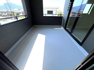 【バルコニー】 | 【20万円ｷｬｯｼｭﾊﾞｯｸ対象物件】リーブルガーデン北葛城郡上牧町上牧全2棟 2号棟