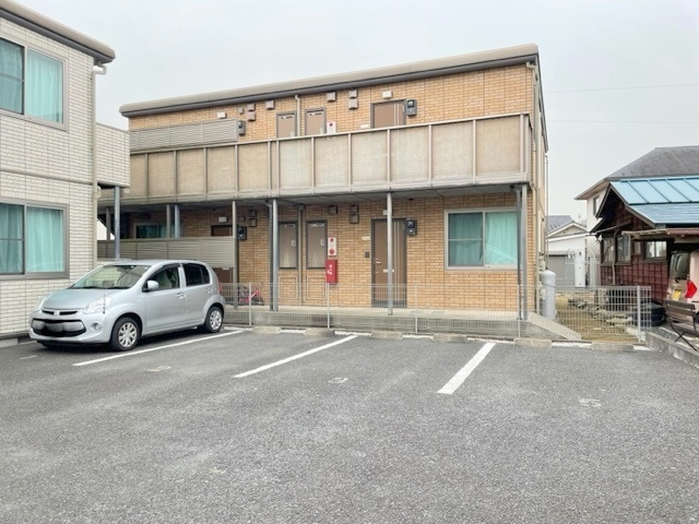 ビアンキの駐車場